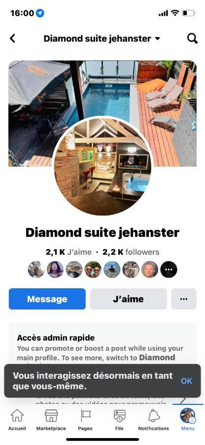 La Suite Diamant Theux Dış mekan fotoğraf